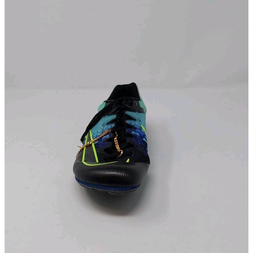 Nike Zoom Rival Sprint Track Spikes Black Green Blue Sz 7 Women/5.5 Men - Picture 7 of 16